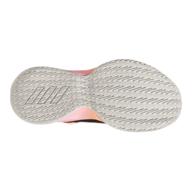 アディダス キッズ バッシュ adidas Cross Em Up 5 GS - Black/Silver llic/Beam Pink 黒 ブラック ミニバス 小学生 ガールズ バスケットシューズ アディダス キッズ バッシュ adidas Cross Em Up 5 GS - Black/Silver