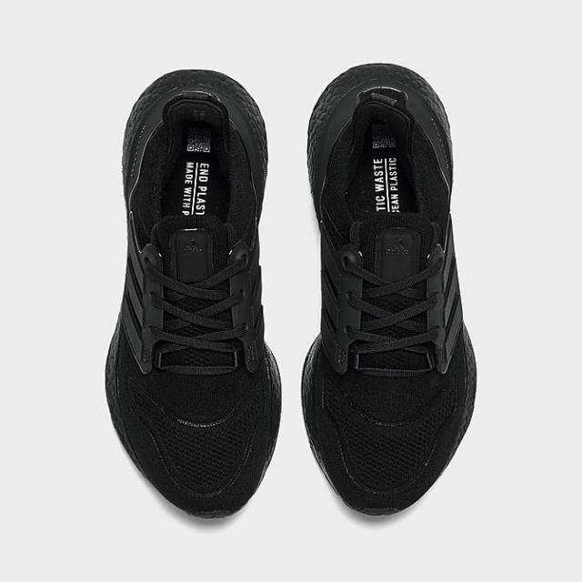 アディダス レディース ランキングシューズ Women's Adidas Ultraboost 22 Running Shoes - Core Black/Core Black/Core Black