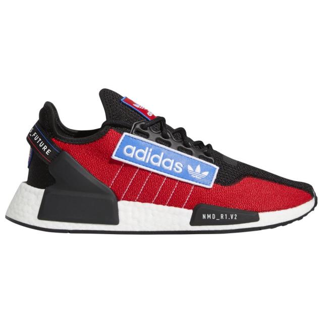 アディダス メンズ スニーカー adidas Originals NMD R1.V2 - Gray/Red/Blue