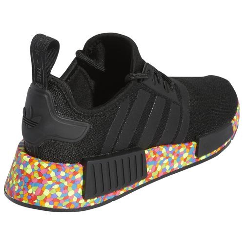 アディダス キッズ スニーカー adidas Originals NMD R1 GS - Black/Multi_2