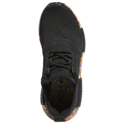 アディダス キッズ スニーカー adidas Originals NMD R1 GS - Black/Multi_3