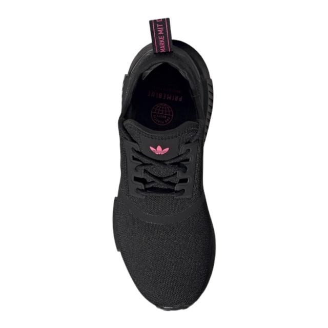 アディダス オリジナルス レディース スニーカー adidas Originals NMD R1 Casual Sneakers - Black/Black_3