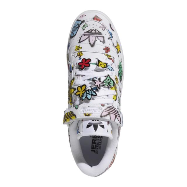 アディダス オリジナルス レディース スニーカー adidas Originals Forum Low - White/Multi_3