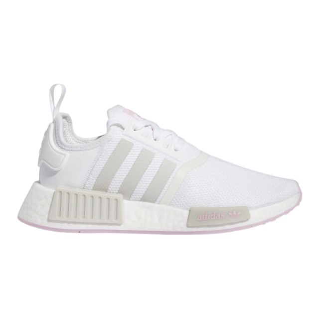 アディダス オリジナルス レディース スニーカー adidas Originals NMD R1 Casual Sneakers - White/Grey/Pink