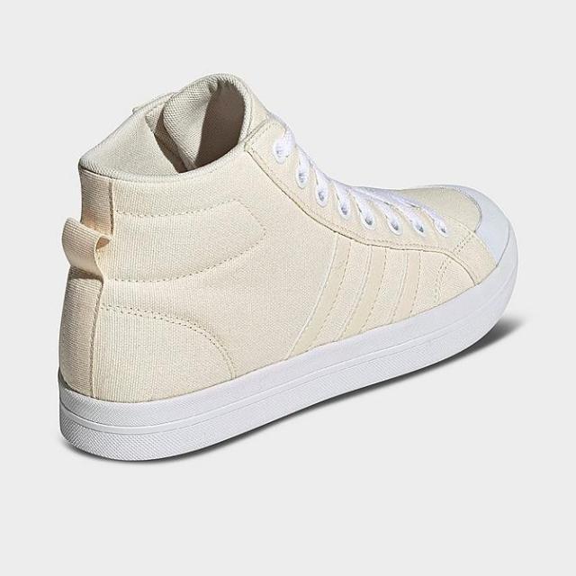 アディダス レディース スニーカー Women's Adidas Neo Bravada Mid Casual Shoes - Wonder White/Wonder White/White_3