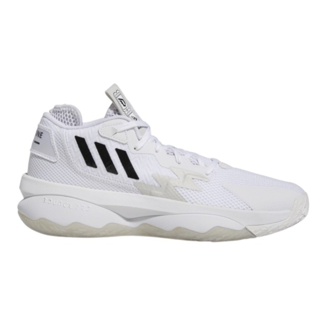 アディダス メンズ バッシュ デイム adidas Dame 8 - White/Black デイ