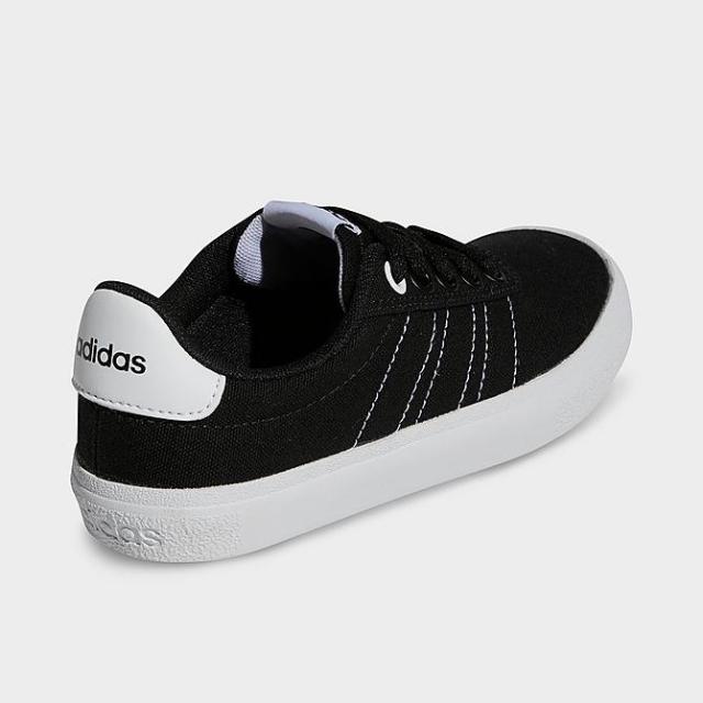 アディダス キッズ スニーカー Adidas Vulcraid3R Skateboarding Shoes GS - Core Black/Cloud White/Core Black_3