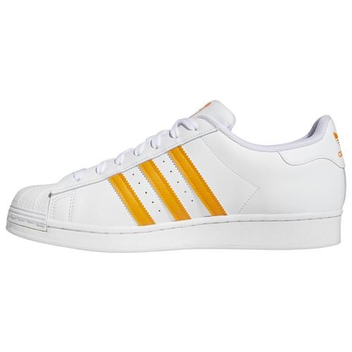 アディダス メンズ スニーカー adidas Originals Superstar - White/Citrus Orange_1