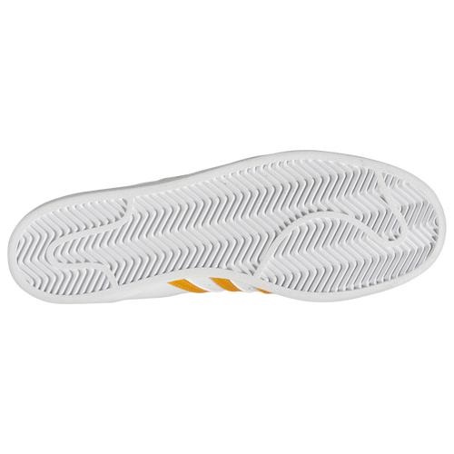 アディダス メンズ スニーカー adidas Originals Superstar - White/Citrus Orange_4