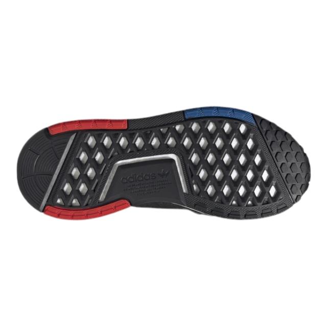 アディダス オリジナルス キッズ ランニングシューズ adidas Originals NMD V3 GS - Black/Blue/Red_4