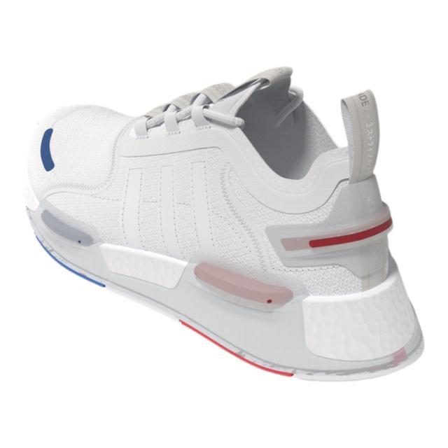 アディダス オリジナルス キッズ ランニングシューズ adidas Originals NMD V3 GS - White/White/White_2