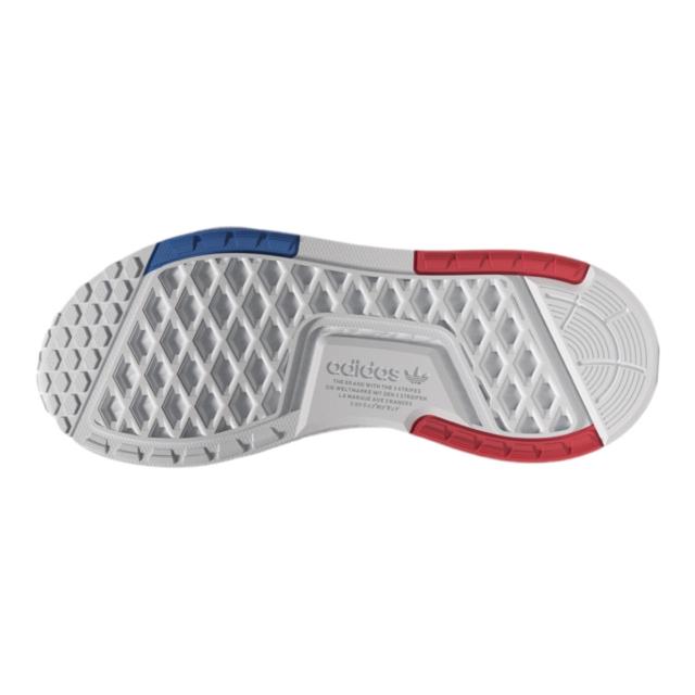 アディダス オリジナルス キッズ ランニングシューズ adidas Originals NMD V3 GS - White/White/White_4