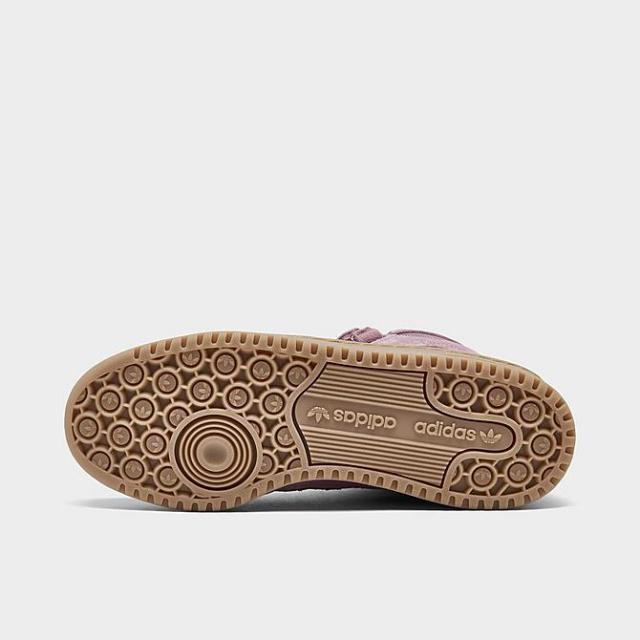 アディダス レディース スニーカー Women's Adidas Originals Forum Mid Casual Shoes - Magic Mauve/Magic Mauve/Gum アディダス レディース スニーカー Women's Adidas Originals Forum