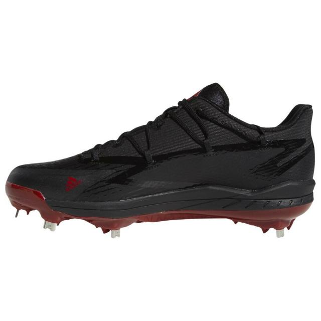 アディダス メンズ 野球 スパイク adidas adiZero Afterburner 8 Low - Black/Team Power Red