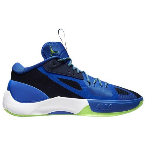 ジョーダン メンズ バッシュ Jordan Zoom Separate - Navy/Green/Blue