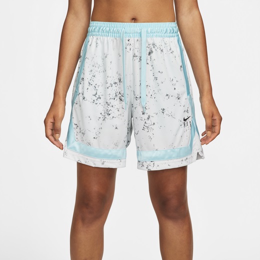 ナイキ レディース ハーフパンツ バスパン Nike Fly AOP Crossover Shorts - Lt Blue/Grayの通販は