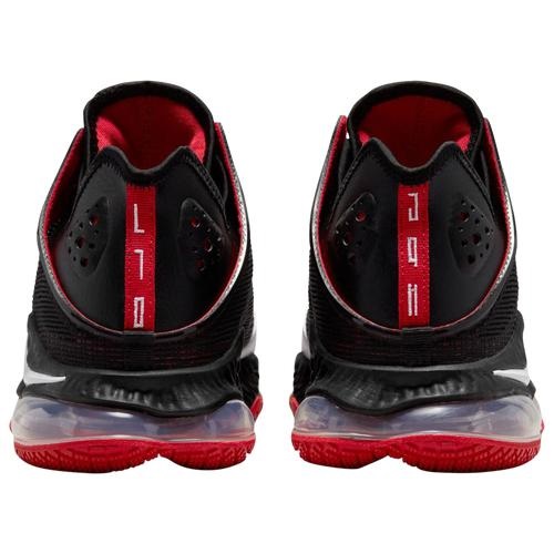 ナイキ メンズ バッシュ Nike LeBron 19 Low - Black/White/Univ Red_2