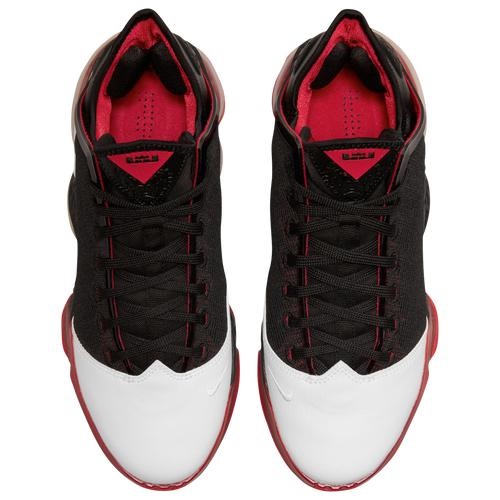 ナイキ メンズ バッシュ Nike LeBron 19 Low - Black/White/Univ Red_3
