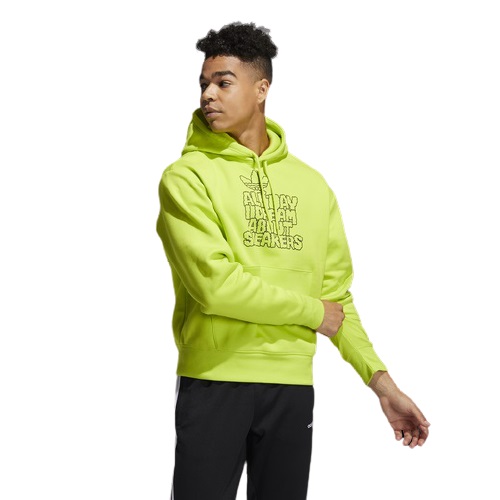 アディダス メンズ パーカー adidas Originals All Day I Dream Hoodie Yellow/Blackの通販は 13,939円