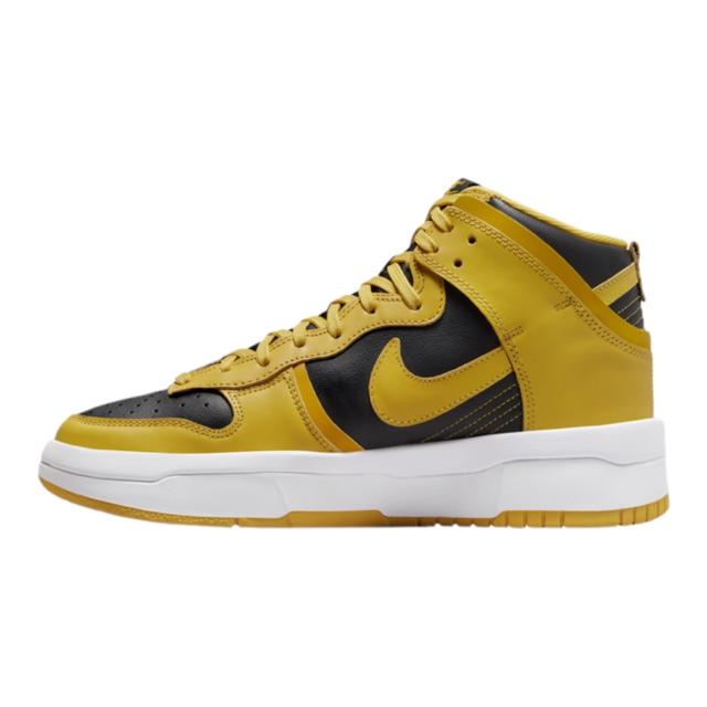 ナイキ レディース スニーカー Nike Dunk High Up - Black/Varsity Maize/University Gold_1