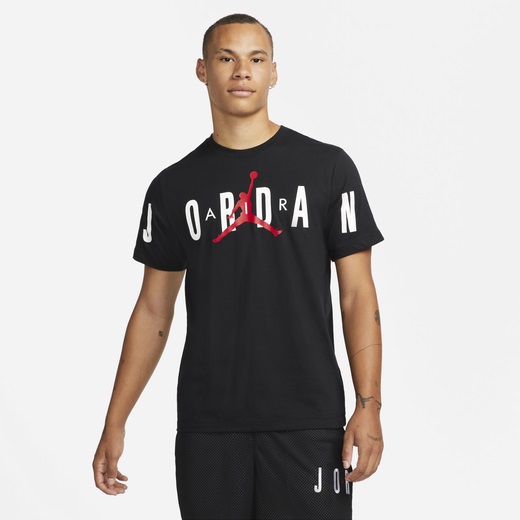 ジョーダン メンズ Tシャツ 半袖 Jordan Stretch Short Sleeve Crew T-Shirt - Black/Red