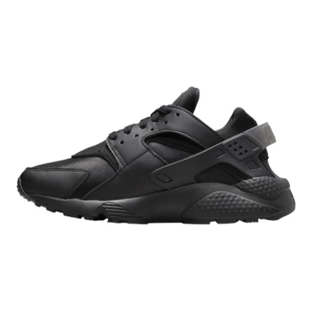 ナイキ レディース ランニングシューズ エアハラチ Nike Air Huarache - Black/Black/Anthracite 黒 ブラック ウィメンズ_1