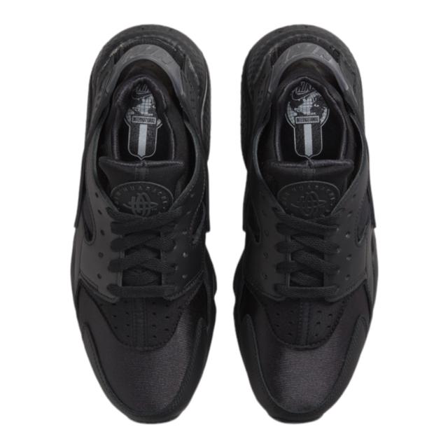ナイキ レディース ランニングシューズ エアハラチ Nike Air Huarache - Black/Black/Anthracite 黒 ブラック ウィメンズ_3