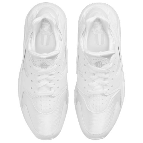 ナイキ レディース ランニングシューズ エアハラチ Nike Air Huarache - White/Pure Platinum 白 ホワイト ウィメンズ_3