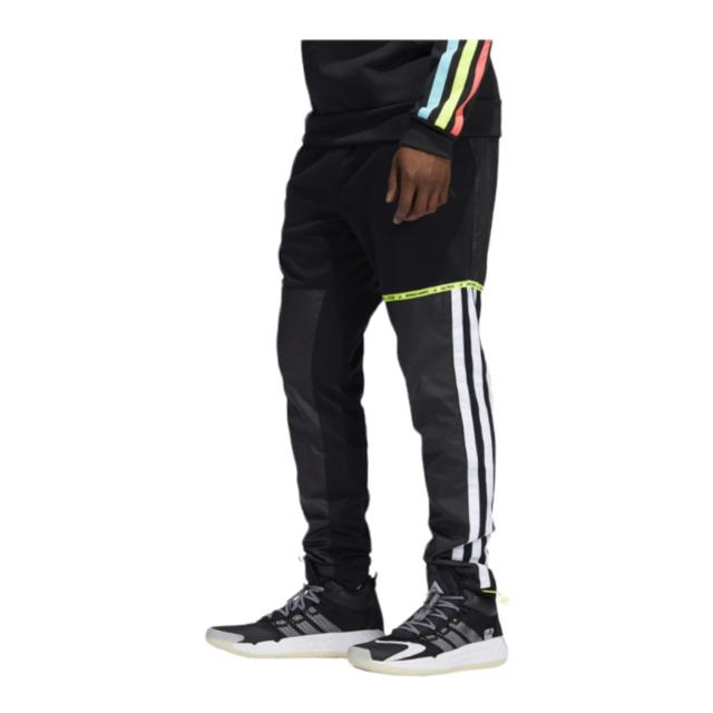 アディダス メンズ ロングパンツ adidas Ice Trae Pants - Black/Black