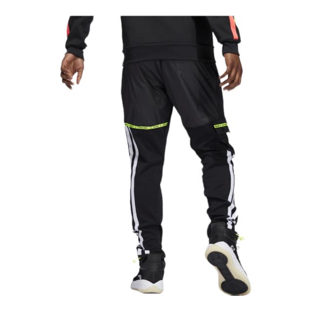 アディダス メンズ ロングパンツ adidas Ice Trae Pants - Black/Black