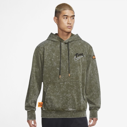 ナイキ メンズ パーカー Nike Narr Hoodie - Olive/Black