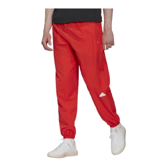 アディダス メンズ ロングパンツ adidas Woven Pants - Bright Red/Bright Red