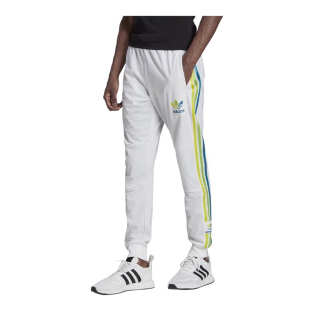 アディダス メンズ ロングパンツ adidas Chile 20 Holographic Pants - White