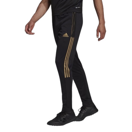 アディダス メンズ トラックパンツ adidas Tiro Track Pants - Black/Metallic Goldの通販は