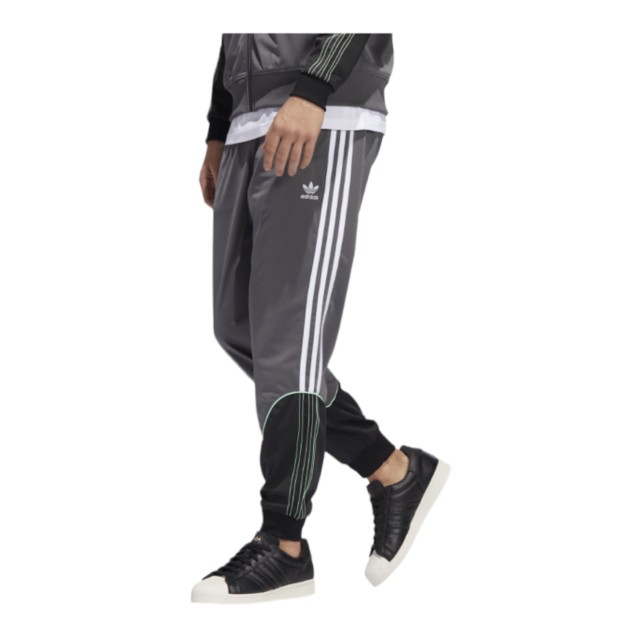 アディダス メンズ ロングパンツ adidas Hypersport SST Track Pants - Grey/White