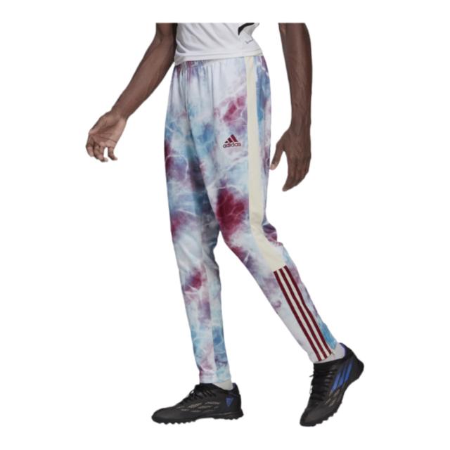 アディダス メンズ ロングパンツ adidas Tiro AOP Tie Dye Pant - Burgundy/White/Blueの通販は