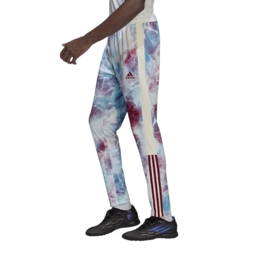 アディダス メンズ ロングパンツ adidas Tiro AOP Tie Dye Pant - Burgundy/White/Blue_2