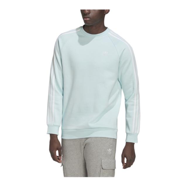 アディダス メンズ スウェットシャツ adidas 3-Stripes Crew - Black/White/Blackの通販は 20,350円