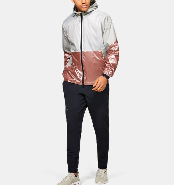 アンダーアーマー メンズ アウター Under Armour Recover Legacy Windbreaker ウィンドブレーカー Onyx White Cedar Brownの通販はau Pay マーケット Troishomme トロワオム