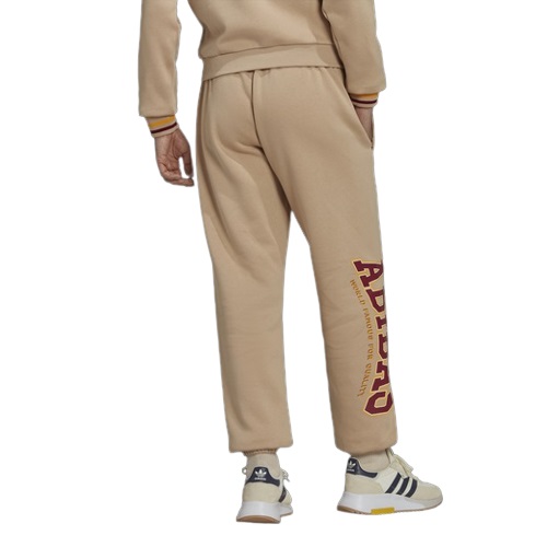 アディダス メンズ ロングパンツ adidas Fleece Pants - Beige/Maroon アディダス メンズ ロングパンツ adidas Fleece Pants - Beige/Maroon
