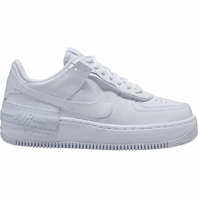 ナイキ レディース エアフォース１シャドウ Nike Air Force 1 Shadow スニーカー White/White/White