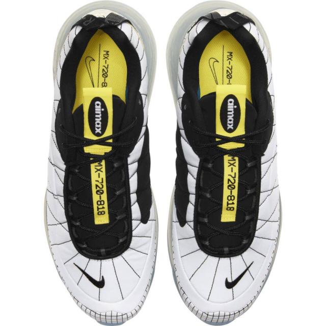 ナイキ メンズ エアマックス ７２０ Nike Air Max 720 スニーカー White/Black/Opti Yellow_3
