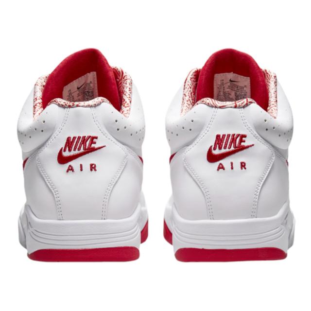 ナイキ メンズ スニーカー Nike Air Flight Lite Mid - White/Red_2