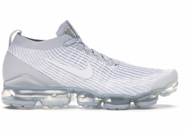 ナイキ レディース ヴェイパーマックス３ Nike Air VaporMax Flyknit 3 ランニングシューズ White/White/Pure Platinum