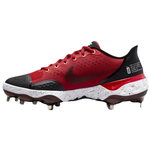 ナイキ メンズ 野球 スパイク Nike Alpha Huarache Elite 3 Low - University Red/Black/White_1