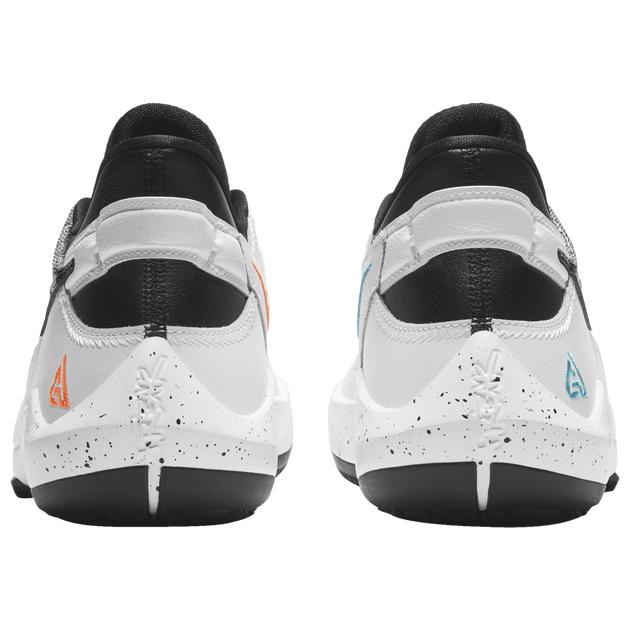 ナイキ キッズ バッシュ Nike Zoom Freak 2 GS - White/Black/Bright Mango_2
