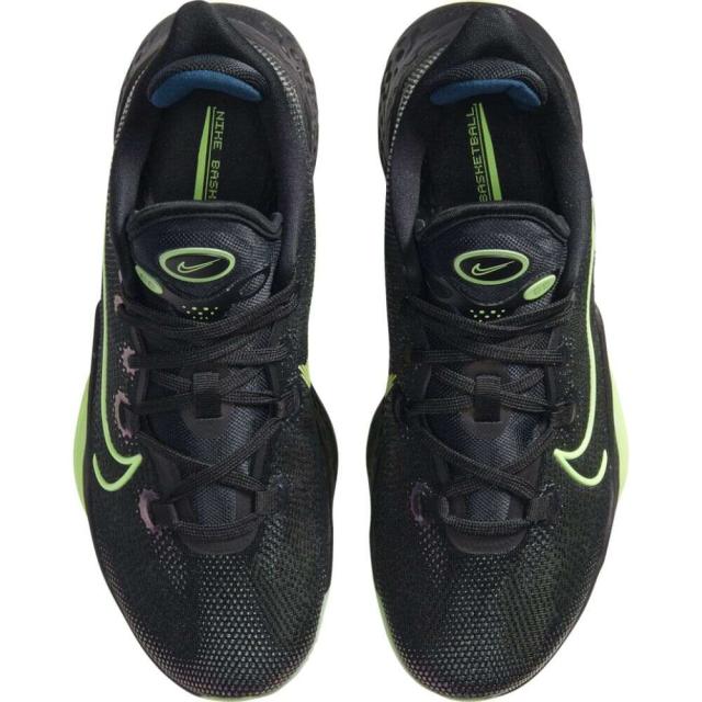 ナイキ メンズ バッシュ Nike AIR ZOOM BB NXT - Black/Valerian Blue/Lime Blast_3