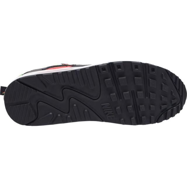 ナイキ メンズ エアマックス９０ Nike Air Max 90 スニーカー Black/Flash Crimson/Green Strike/White_4