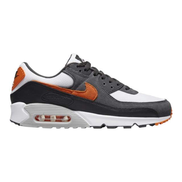 ナイキ メンズ スニーカー Nike Air Max 90 - White/Orange/Black