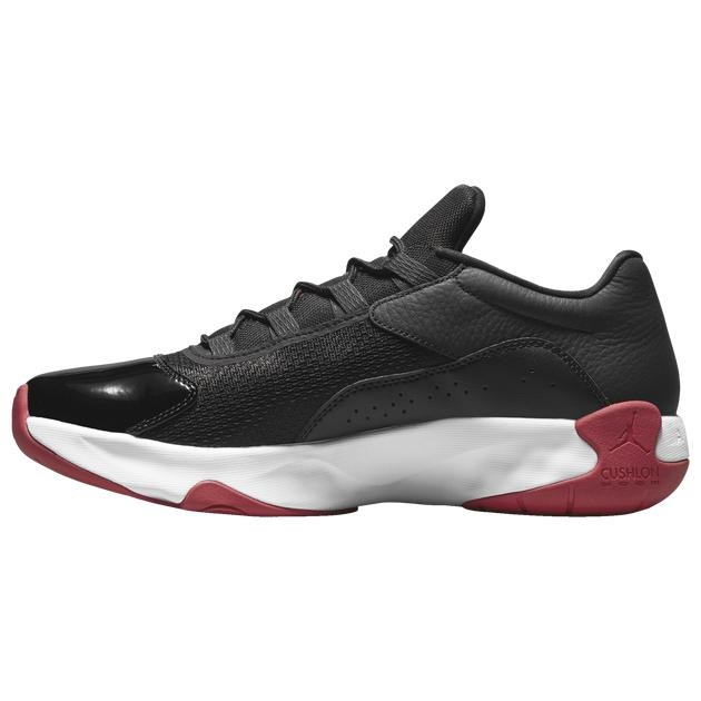ジョーダン メンズ バッシュ Jordan AJ 11 Low - CMFT Black/White/Red_1